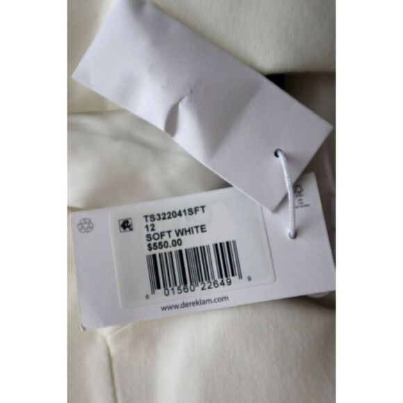 Derek Lam 10 Crosby Women's Sz 12 Soft White Walter Double Breasted Blazer - Picture 4 of 5